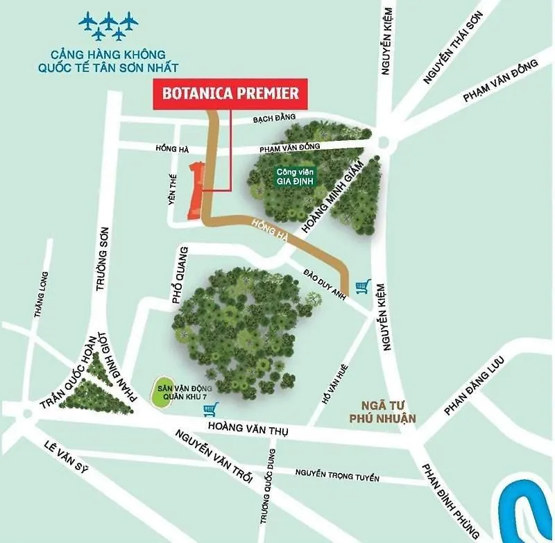 Apartment Near Tsn Airport 1Br Ho Chi Minh City